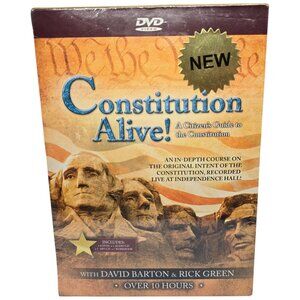 Constitution Alive DVD Course NEW Sealed David Barton Rick Green 6-Disc